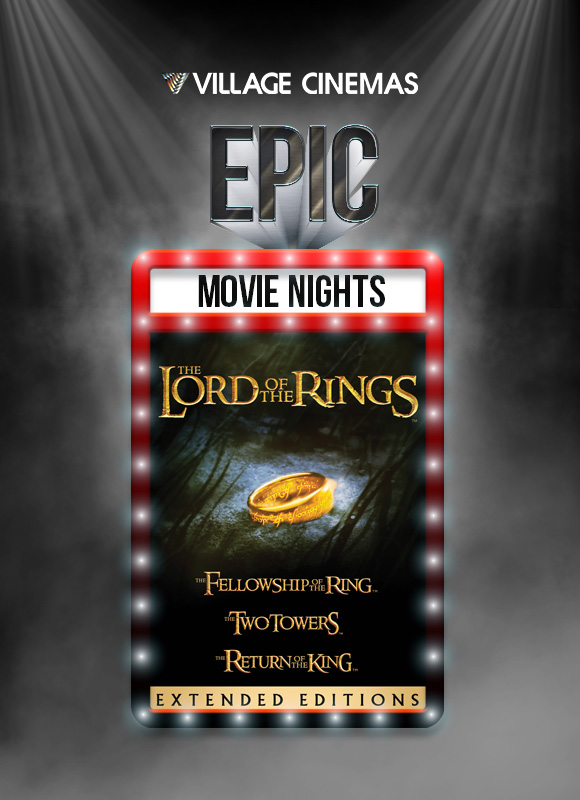 LORD OF THE RINGS EXTENDED TRILOGY MARATHON -ATMOS