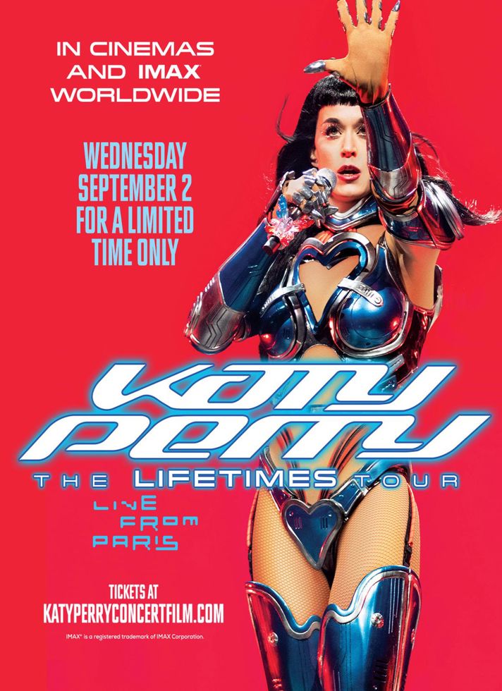 VILLAGE CINEMAS - KATY PERRY: THE LIFETIMES TOUR LIVE FROM PARIS