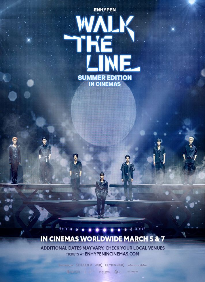 VILLAGE CINEMAS - ENHYPEN (WALK THE LINE SUMMER EDITION) IN CINEMAS