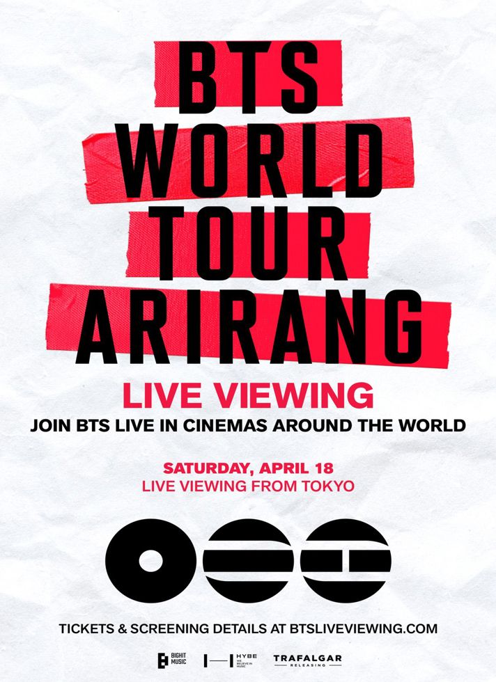 VILLAGE CINEMAS - BTS WORLD TOUR ARIRANG IN JAPAN: LIVE VIEWING