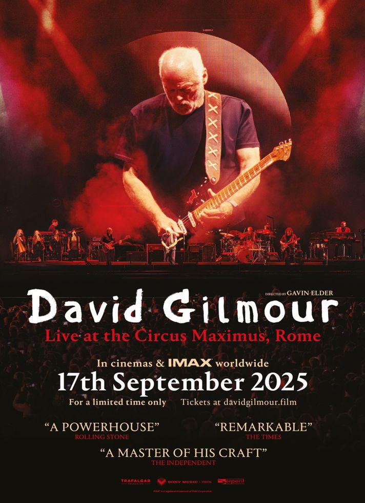 VILLAGE CINEMAS - DAVID GILMOUR LIVE AT THE CIRCUS MAXIMUS, ROME