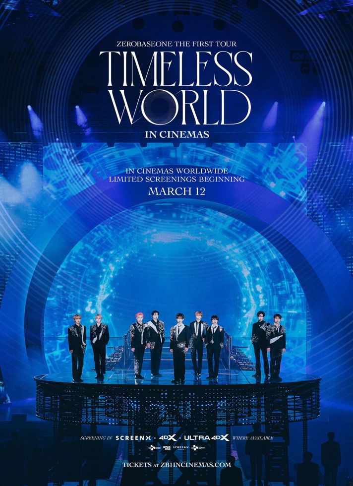 VILLAGE CINEMAS - ZEROBASEONE THE FIRST TOUR (TIMELESS WORLD) IN CINEMAS