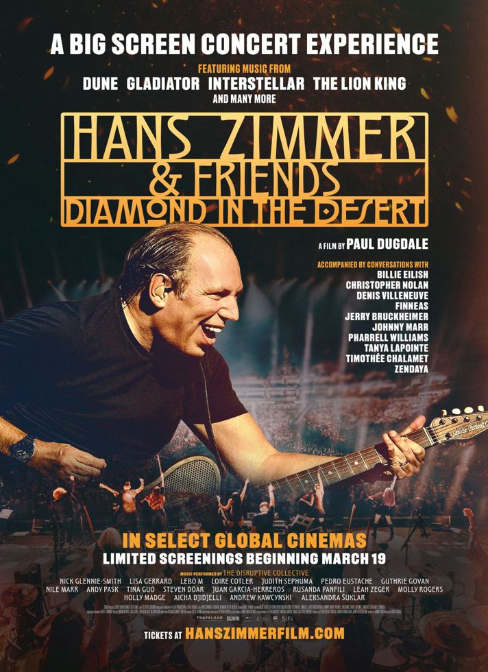 VILLAGE CINEMAS - HANS ZIMMER & FRIENDS: DIAMOND IN THE DESERT