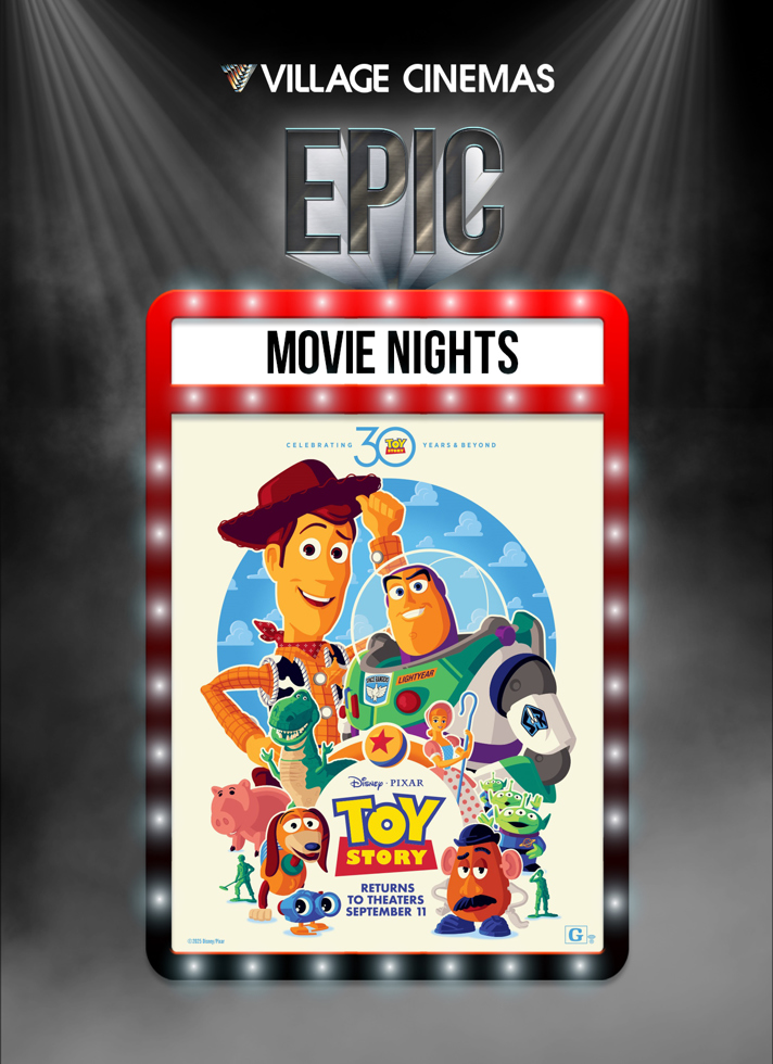 VILLAGE CINEMAS - TOY STORY (επανέκδοση/1995)
