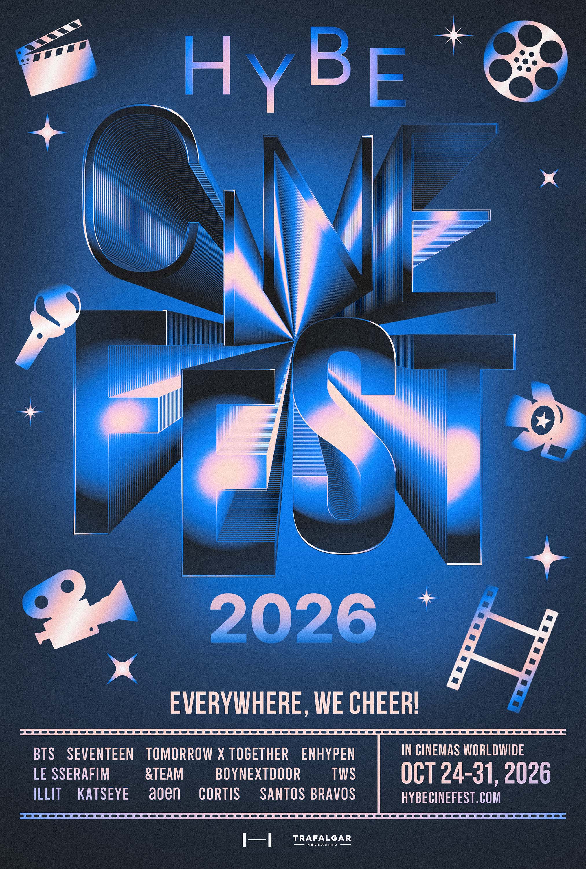 HYBE26 CINE FEST ONE SHEET [ENGLISH]